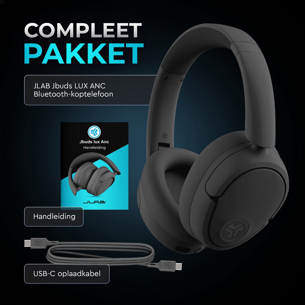 JLAB Jbuds LUX ANC Koptelefoon - afbeelding 2