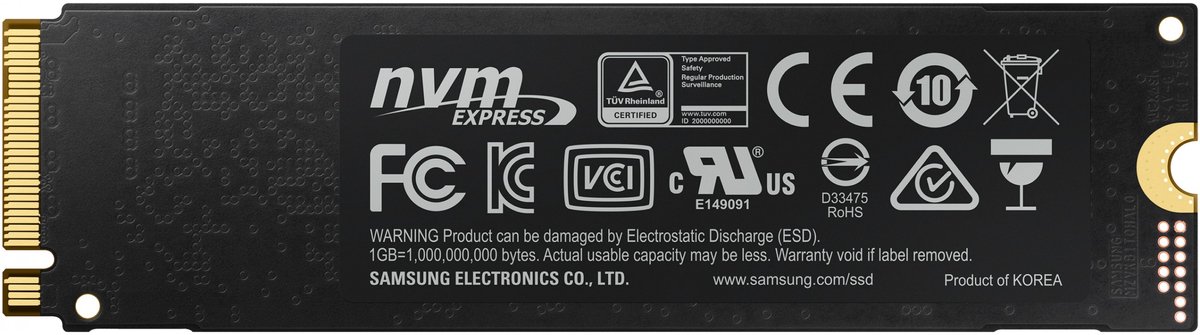 Bol.com Samsung 970 EVO Plus - Interne SSD - PCIe 3.0 - NVMe M.2 - 1 TB aanbieding