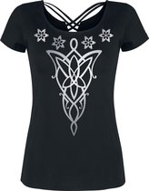The Lord Of The Rings Evenstar Dames T-shirt - zwart - S