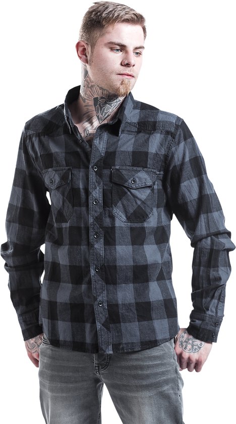 Brandit noir / gris, taille 2XL