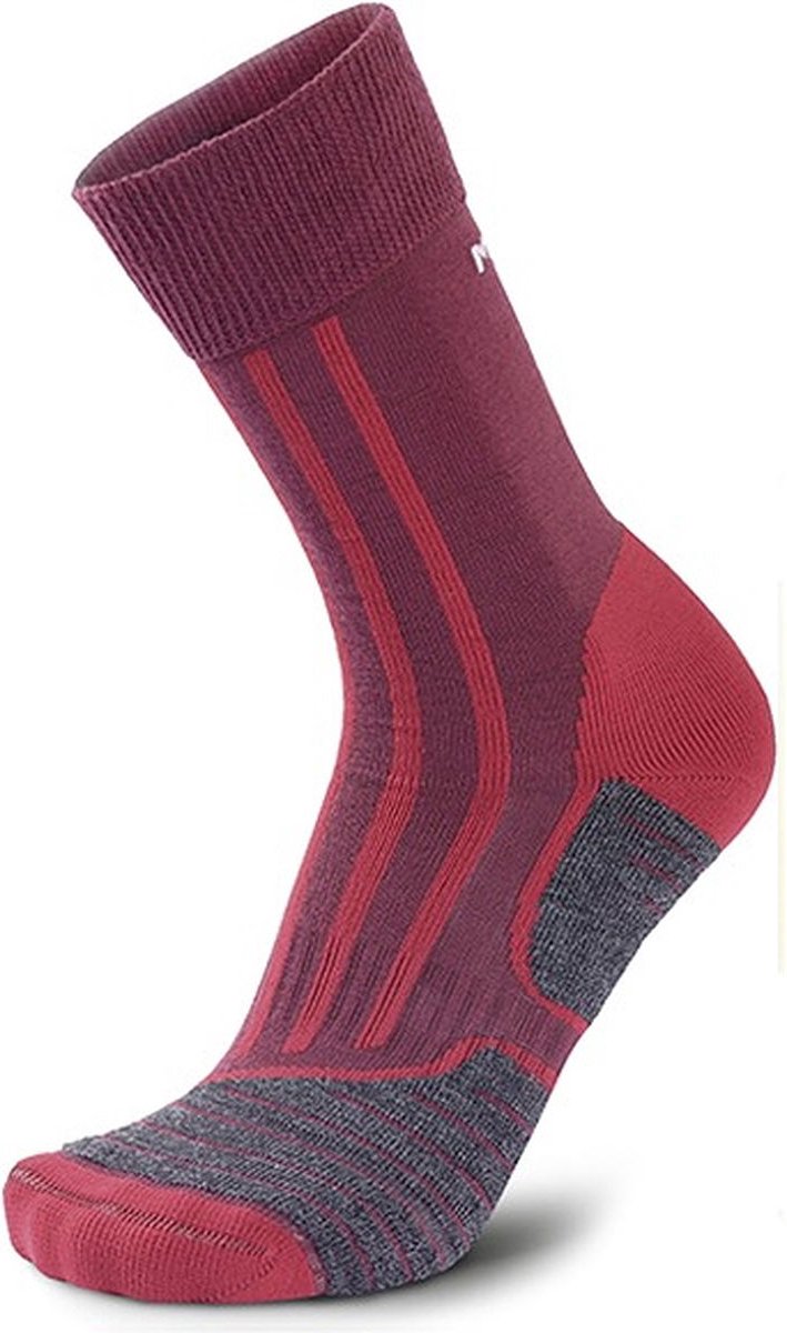 Meindl Mt2 Trekking Wandelsokken Dames - Aubergine | Maat: 39-41