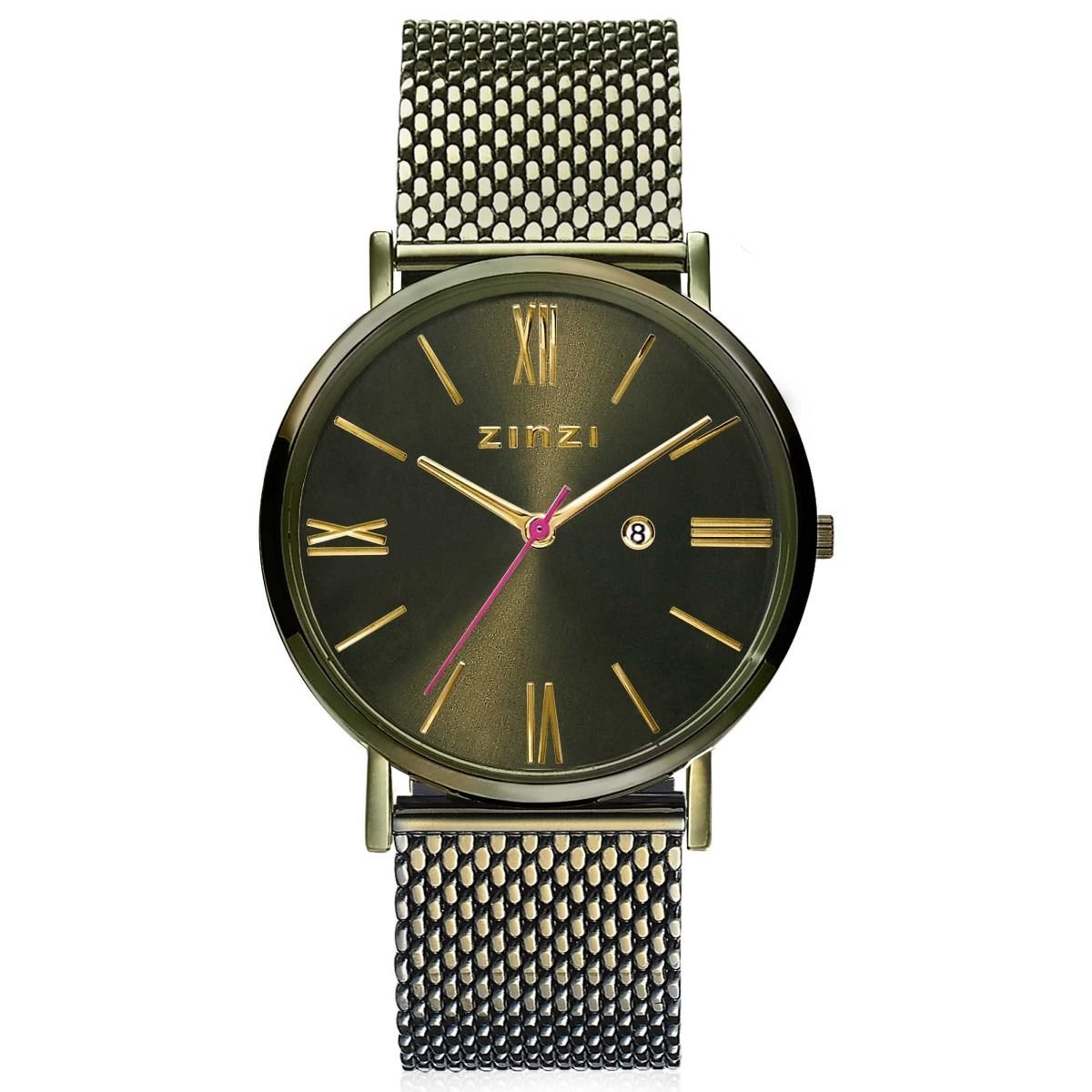 Zinzi horloge ZIW544M Roman 34mm + gratis armband t.w.v. 29,95