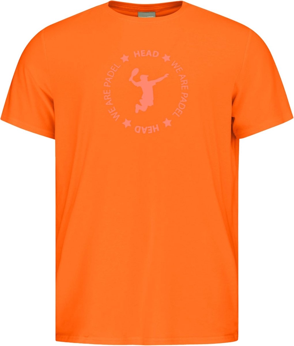 Head We Are Padel T-shirt Oranje