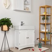 MIRA Home - Badkamermeubel - Wastafelmeubel - Badkamerkast - Wastafel - Kast - 60x30x60