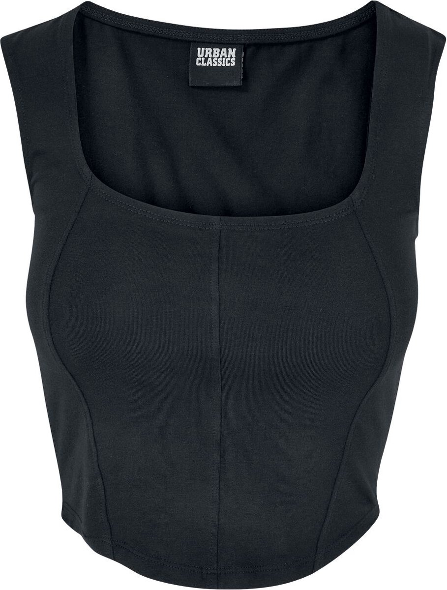 Urban Classics Dames Top – XXL Zwart