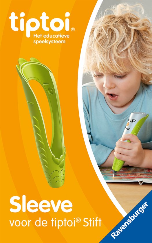 Ravensburger Tiptoi sleeve groen - accessoire voor stift met stickers.