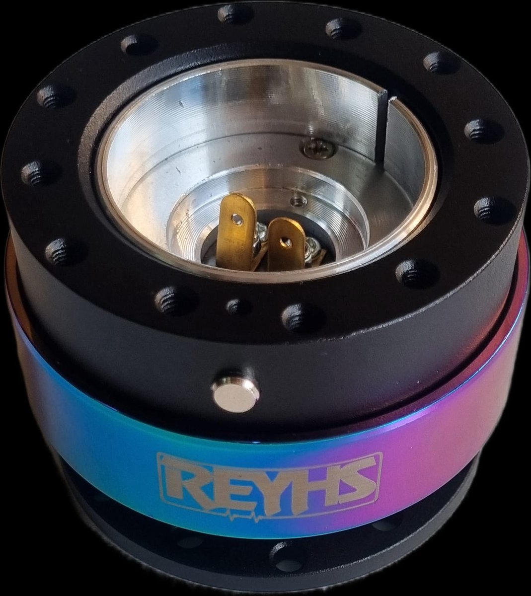 REYHS - quick release - oil - drift - race - sportstuur - 10 balls aansluiting - universeel - tuning - JDM