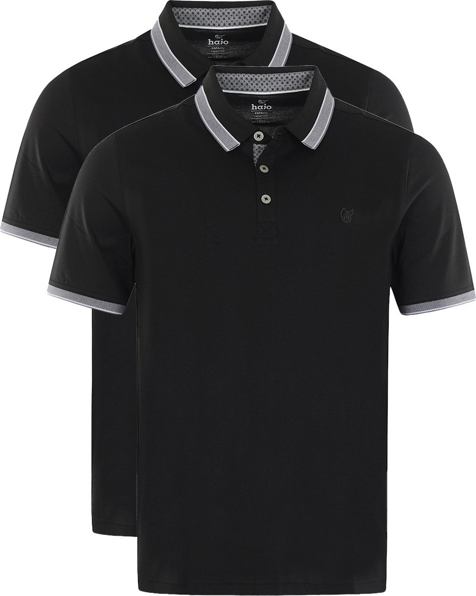 Hajo Heren poloshirt 2 pack Pique