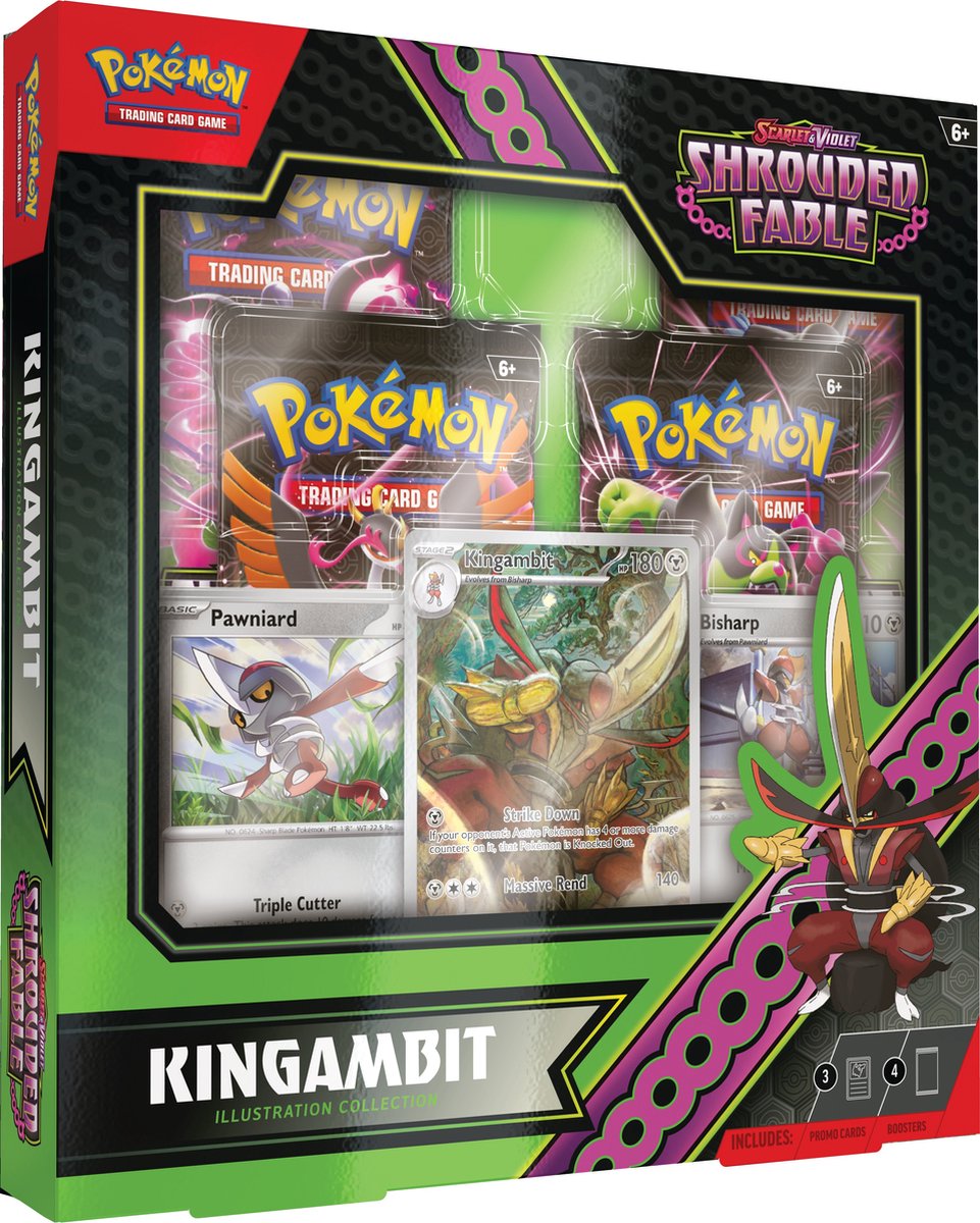 Scarlet & Violet - Shrouded Fable - Illustration Collection Kingambit