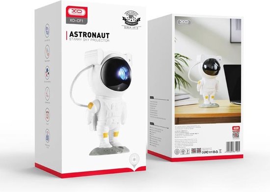 XO Astronaut Star & Galaxy LED Babyprojector CF01 van XO — afbeelding 4