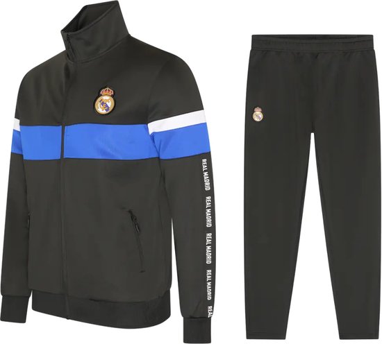 Real Madrid Trainingspak Heren - Maat S t/m XXL - Voetbal Trainingspakken - Voetbalkleding - 100% Polyester