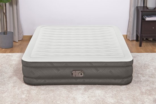 Fortech Queen Luchtmatras met Ingebouwde AC-Pomp en Antimicrobiële Coating 2,03 m x 1,52 m x 36 cm — afbeelding 5