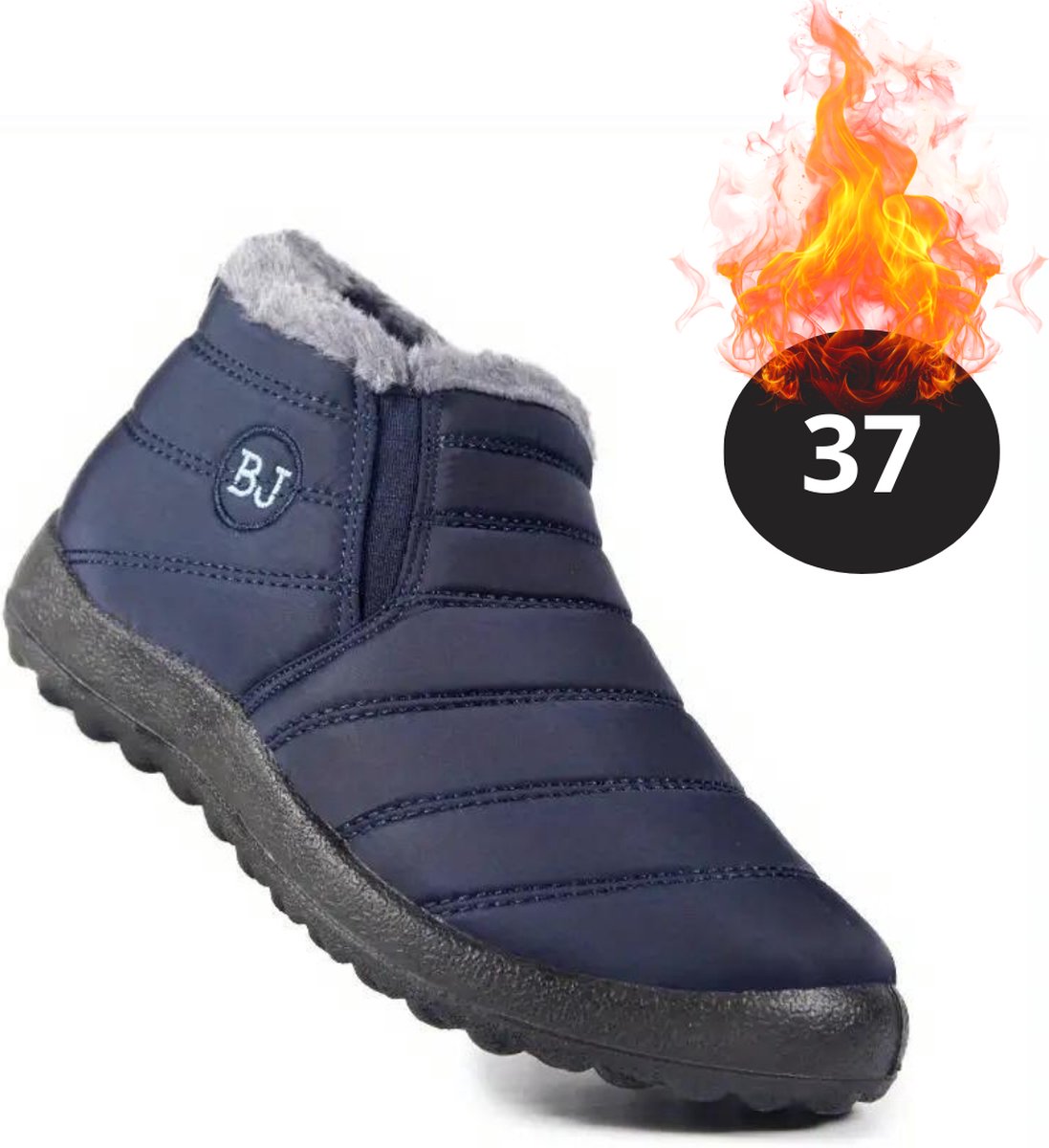 Livano Snowboots Sneeuwschoenen Sneeuwboots Dames Wintersport Ski Skischoenen – 37 Laag Blauw