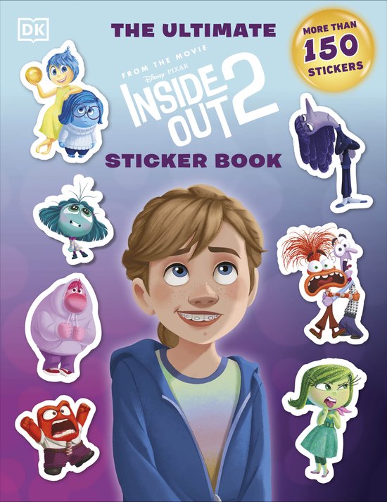 Ultimate Sticker Book- Disney Pixar Inside Out 2 Ultimate St ... - cover