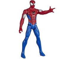 Hasbro Marvel Spider-Man – Figurine Spider-Man En Armure Titan Web Warriors - 30 Cm