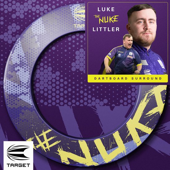Target Luke The Nuke Littler Dartboard Surround van Target — afbeelding 4