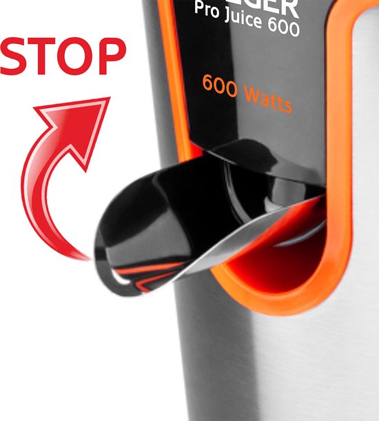 Elektrische juicer Haeger Pro Juice 600 van Merkloos — afbeelding 3