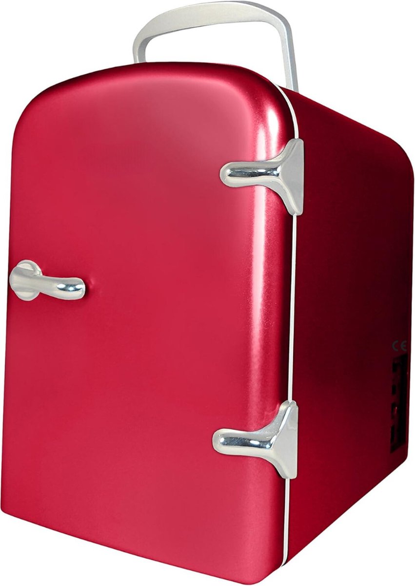 Equivera Mini Fridge - Fridge - Mini Fridge for Drinks - Mini Fridge Eten En Drinken - Mini Koelkast - Mini Koelkasten - Minikoelkast - Koelkastje -