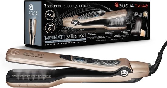 Stoomstijltang Titanium Zwevende Platen - Ultra-Krachtige - Stoomstijltang - €136,00