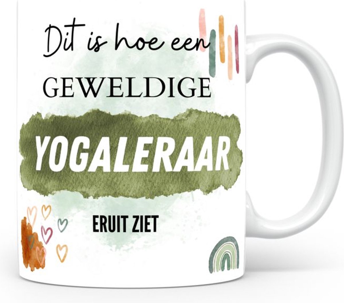 Mok bedrukken met beroep Yogaleraar
