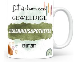 Mok bedrukken met beroep Ziekenhuisapotheker