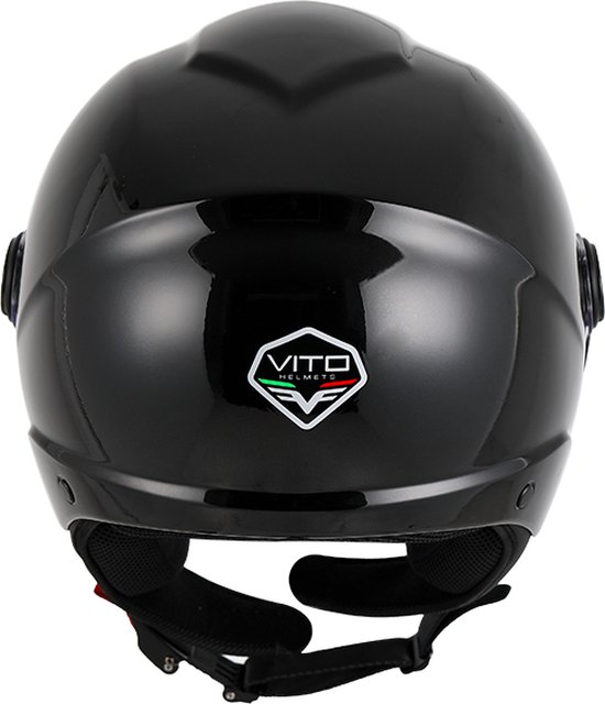 Casque Moto Jet VINZ Duoro - Homologué ECE 22.06 Visière Intégrée XS à XXL