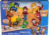Bol.com PAW Patrol Reddingswagens - Cadeauset met 7 speelgoedfiguren aanbieding