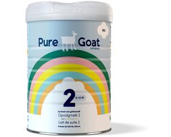 Pure Goat Opvolgmelk 2 – Bio Geitenmelk Babyvoeding – 6-12 Maanden – 800g