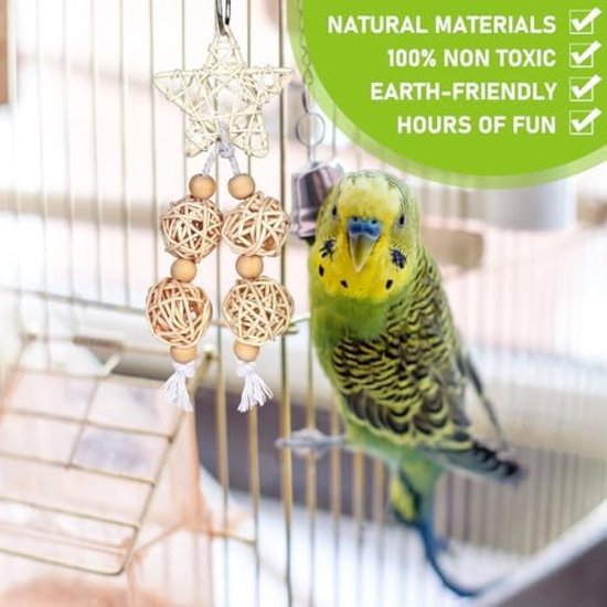 Vogel Papegaai Calcium Tanden Mond Molaire Slijpsteen Hamster Slijpsteen Kauwspeelgoed Baars Springen Stand voor Papegaai Grasparkieten Chinchilla Eekhoorn Hamster Kooi Stand Platform