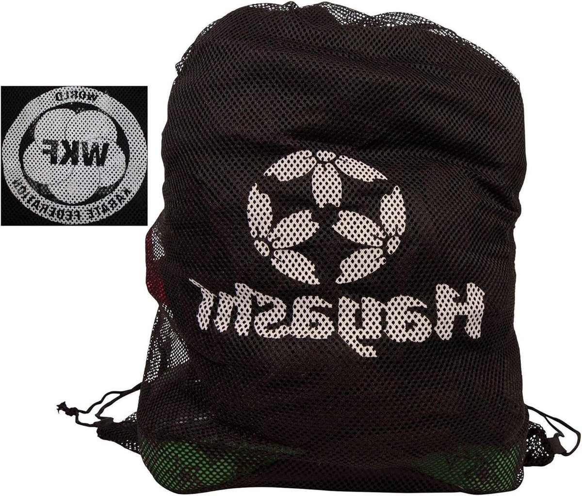 Image of 70 cm x 65 cm zwart Mesh Bag - WKF Approved