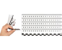 MAGNETEN linialen voor autotaxateurs - Taxateur apparatuur met Gap-liniaal - Meetinstrumenten voor onroerend goed taxatie