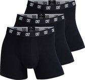 CR7 - Hommes - Lot de 3 caleçons boxeurs - Noir - S