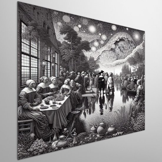 Kunstprint | Wanddecoratie | Forex | 80 × 80 cm