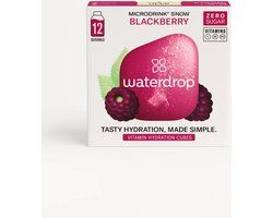 Waterdrop Microdrink Blackberry Snow 12 st