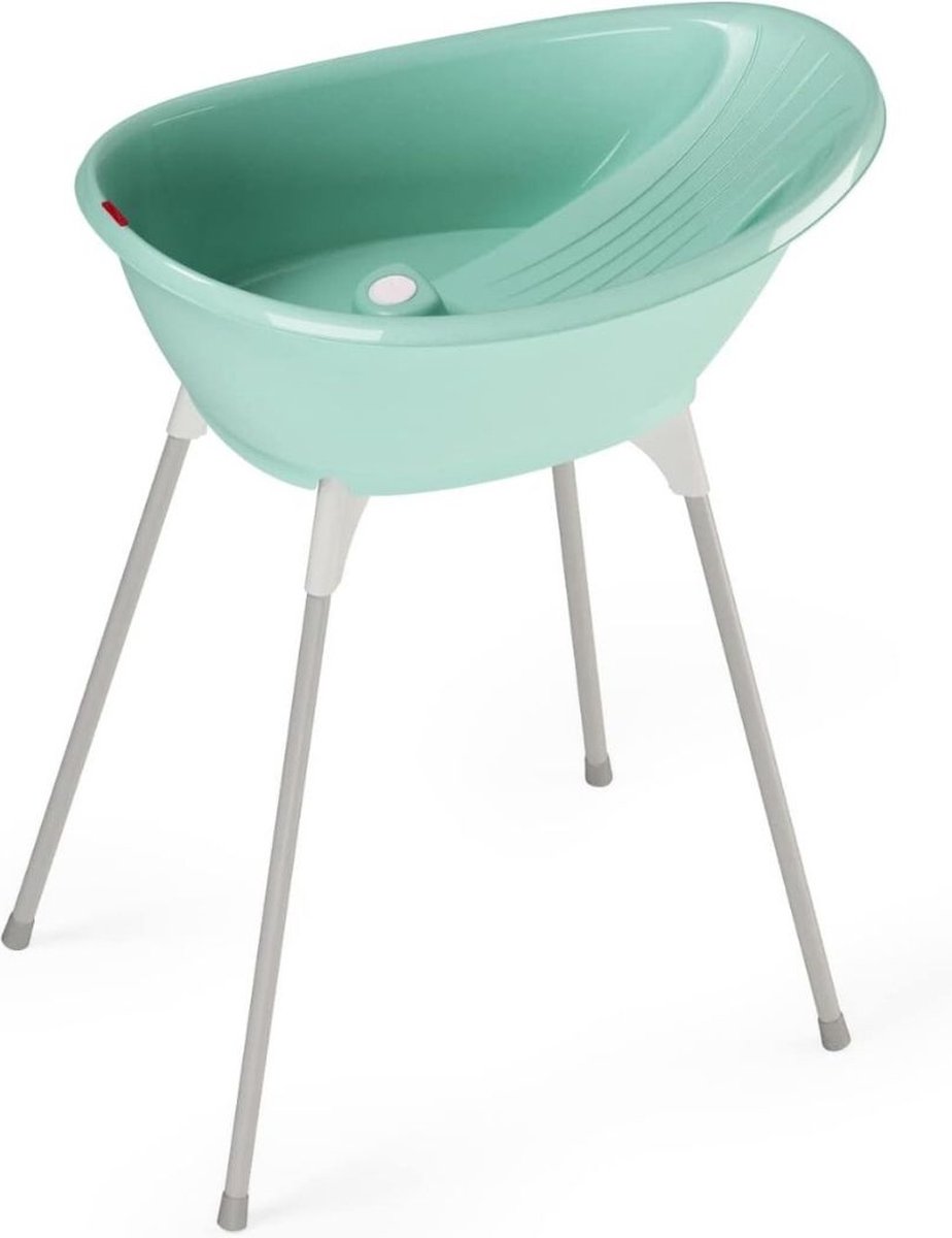 Goedkoopste Baby Badje Met Standaard - Babybadje - Inklapbaar Bad - Bad Baby - Zitbad - Opvouwbaar Bad Kinderen - Baby badje - Bath Bucket - Opvouwbaar bad baby – Babybadset – Licht Blauw