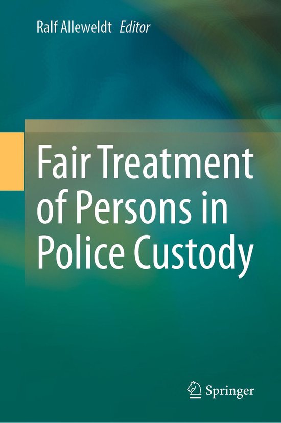 Law and Criminology (R0) - Fair Treatment of Persons in Poli ... - cover