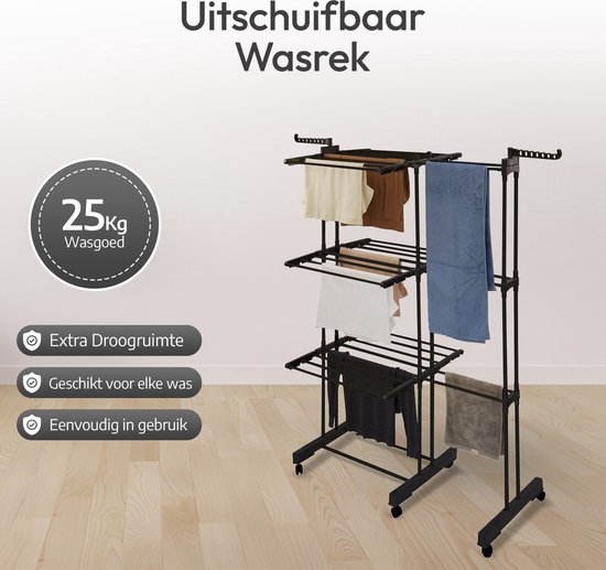 Zwarte RVS Droogrekken kopen? ✔️ Tot 73% korting