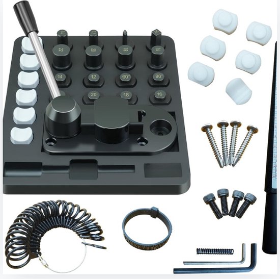 Ensemble Outils De Pliage De Bagues - Kit Fabrication Bijoux Multifonction Anneaux Et Boucles D'Oreilles