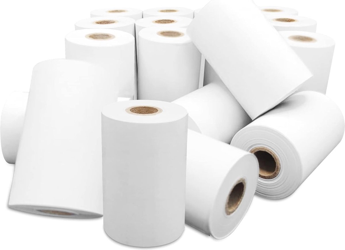 Thermisch Papier voor Dataphones - 57 x 35 mm - Verpakking van 24 Rollen