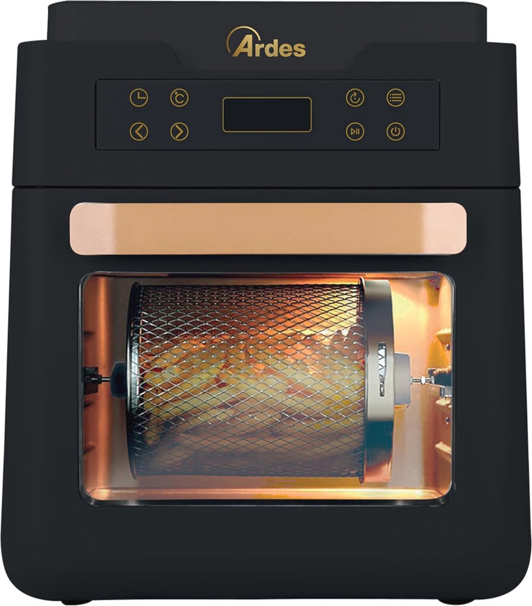 Hybride Oven en Luchtfriteuse XXL - 12 Liter met Automatische Programma's