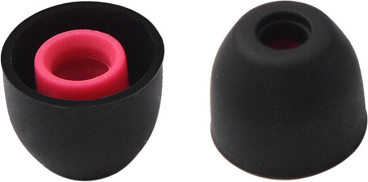 Somstyle Vervangende Oordopjes Geschikt Voor Sony WF-1000XM5 & WF-1000XM4 - Siliconen - 8 Stuks (4 Maten) - Zwart – foto 2