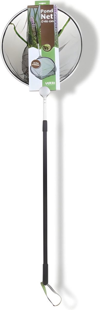 Velda Schepnet Met Telescopische Steel Rond 46 Cm Zwart van Velda — afbeelding 2