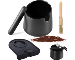 Afklopper voor zeefdragermachine accessoires knockbox voor koffiedik aluminium Wdt Tool Espresso Coffee Distributeur