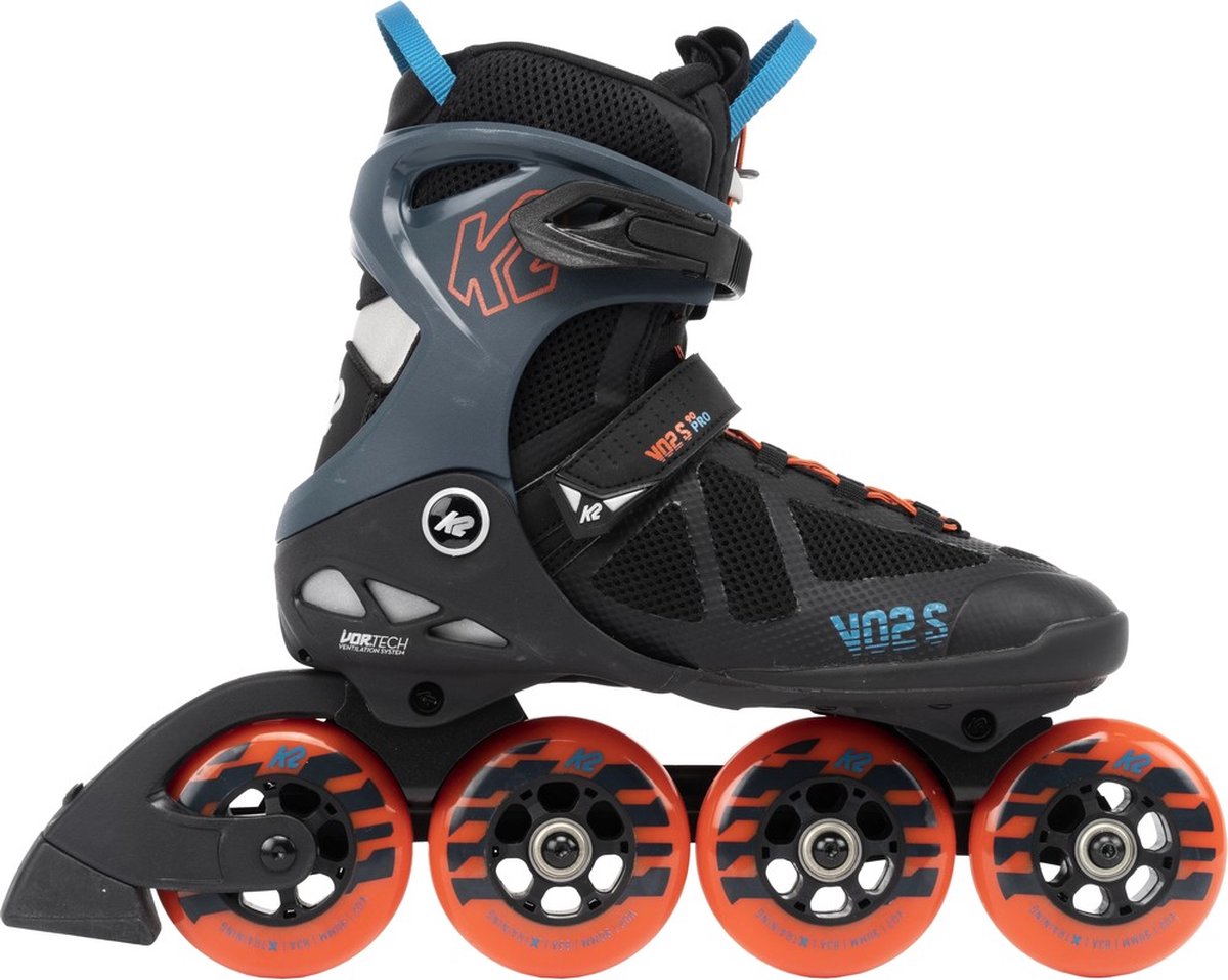 K2 Skate Vo2 S 90 Pro Inline Skates 1/2 Oranje