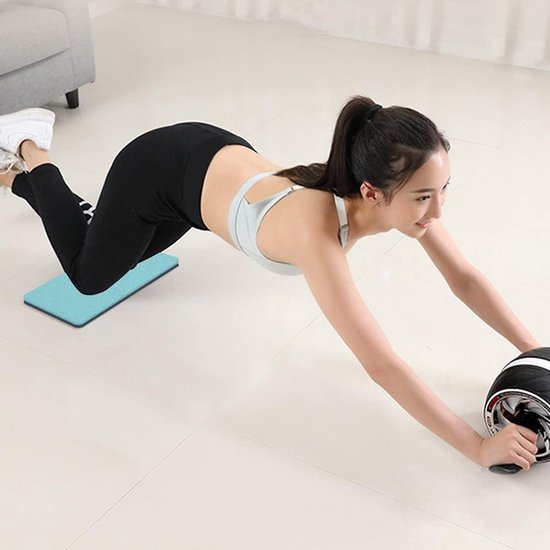 Antislip Kniekussen Yoga Ondersteuning Mat - Slijtvaste Workout Kniebeschermer - Pack van 4 — afbeelding 2