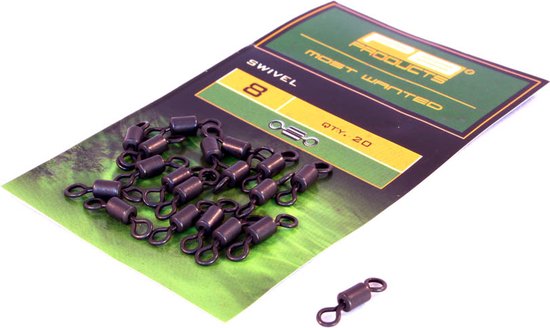 PB Products - Swivel - Maat 8 - 20st - Zwart van PB Products — afbeelding 3