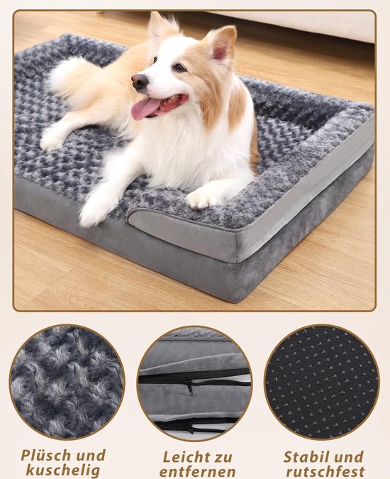 Reis in comfort met dit draagbare, waterdichte, opvouwbare hondenbed