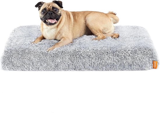dogsfavorite Hondenbed - wasbare hondenmand - hoge kwaliteit hondenbank - gewrichtsvriendelijk hondenkussen - robuuste hondenmat - hondenmand - oranje - Gr. S 80 x 60 cm