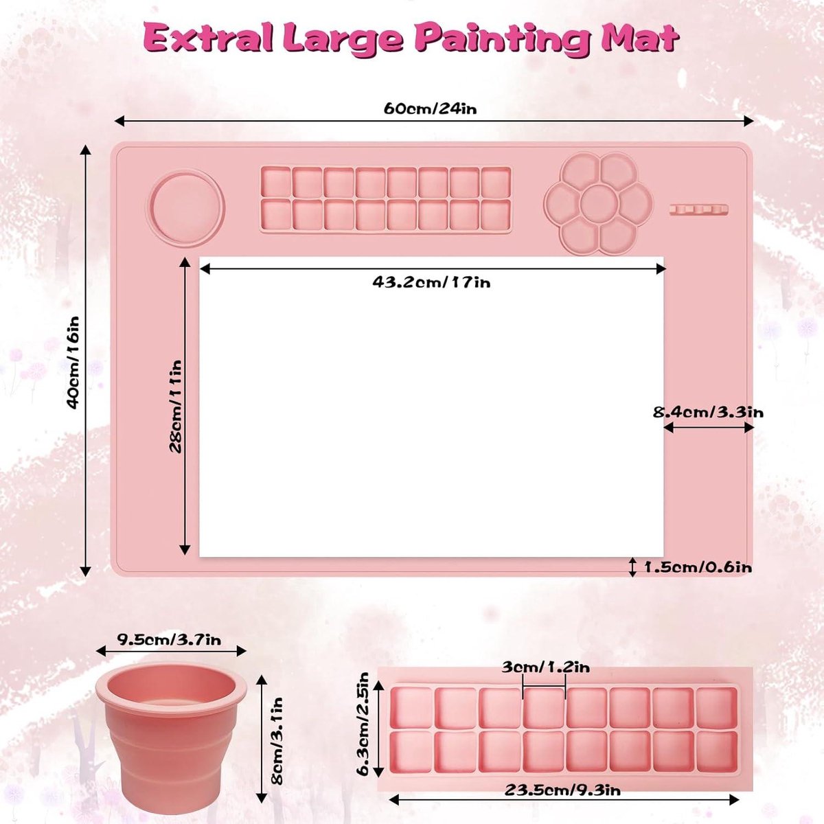 Sets De Table En Silicone, 60 X 40 Cm, Grand Tapis De Cuisson En