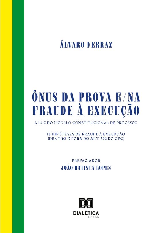 Ônus da prova e/na fraude à execução - cover
